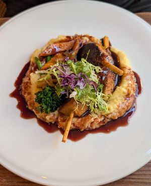 Oven-Baked 'Ribs' at Kong - Food Made With Compassion in Lisbon