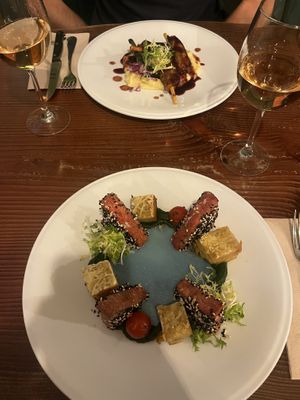 Vegan salmonn  at Kong - Food Made With Compassion in Lisbon