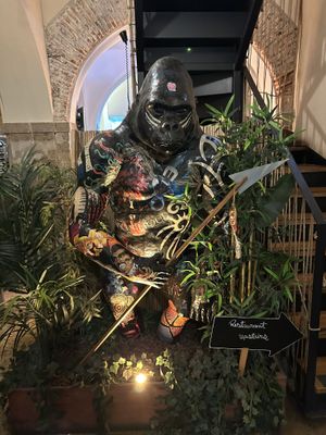 Entrance  at Kong - Food Made With Compassion in Lisbon