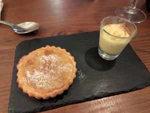 Tarte de nata at Kong - Food Made With Compassion in Lisbon