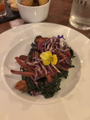 Octopus (mushroom)  at Kong - Food Made With Compassion in Lisbon