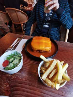 The Francesinha at Kong - Food Made With Compassion in Lisbon