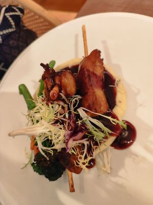 Costillar con salsa de vino at Kong - Food Made With Compassion in Lisbon