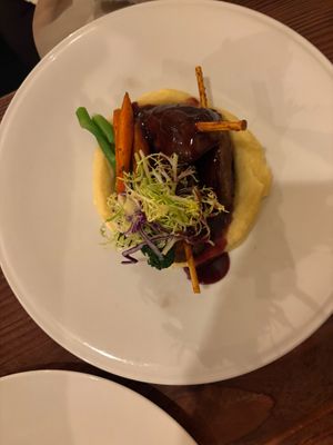 Vegan ribs  at Kong - Food Made With Compassion in Lisbon