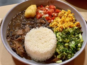 Thusday special feijoada 😱😍 at Kong - Food Made With Compassion in Lisbon