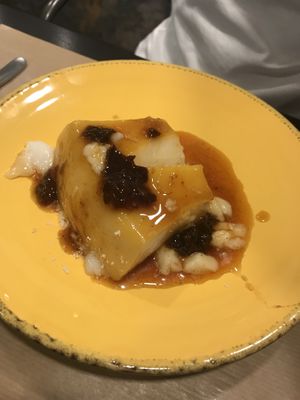 Manjar de coco at Kong - Food Made With Compassion in Lisbon