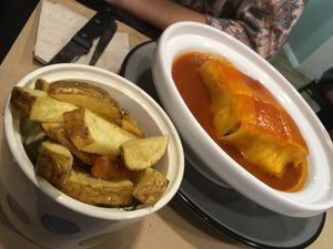 Francesinha at Kong - Food Made With Compassion in Lisbon