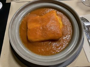 Vegan Francesinha at Kong - Food Made With Compassion in Lisbon