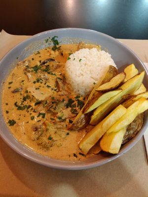 Strogonoff seitan at Kong - Food Made With Compassion in Lisbon