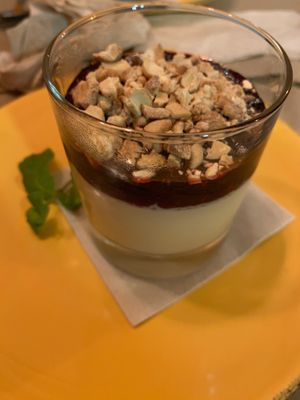 The cheesecake  at Kong - Food Made With Compassion in Lisbon