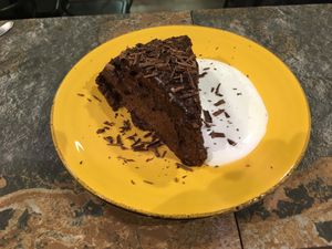 Bolo de chocolate!! 😋 at Kong - Food Made With Compassion in Lisbon