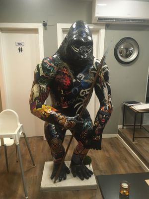 Kong art at Kong - Food Made With Compassion in Lisbon