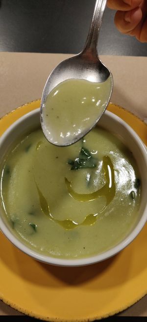 Soup of the day at Kong - Food Made With Compassion in Lisbon