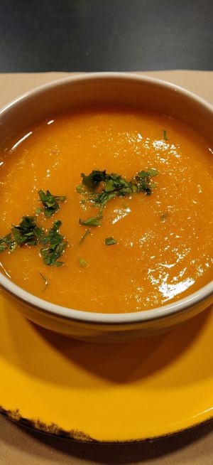 Soup of the day at Kong - Food Made With Compassion in Lisbon