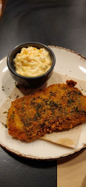 Fish and chips at Kong - Food Made With Compassion in Lisbon