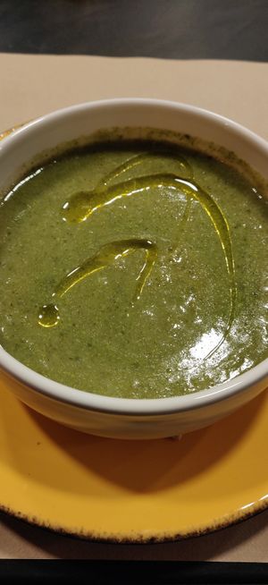 Broccoli soup at Kong - Food Made With Compassion in Lisbon