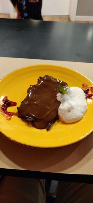 Dessert at Kong - Food Made With Compassion in Lisbon