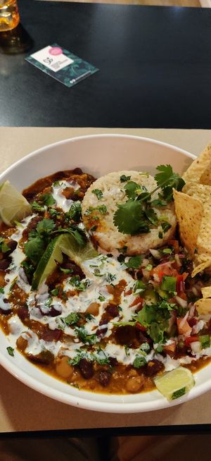 mexican chili at Kong - Food Made With Compassion in Lisbon