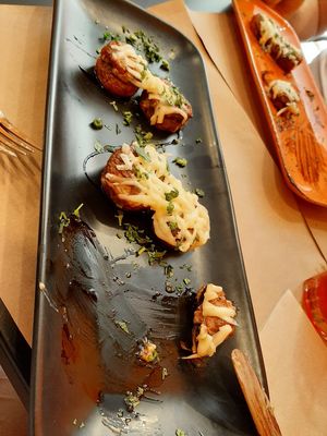 Stuffed mushrooms at Kong - Food Made With Compassion in Lisbon