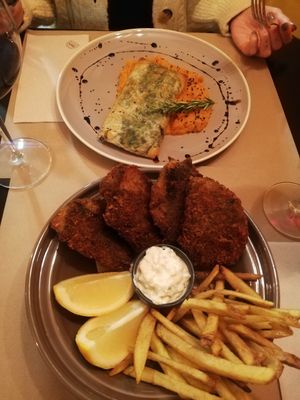 Vegan fish and chips at Kong - Food Made With Compassion in Lisbon