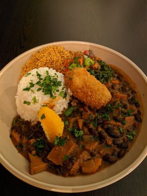 Brazilian feijoada 😋😋 delicious at Kong - Food Made With Compassion in Lisbon