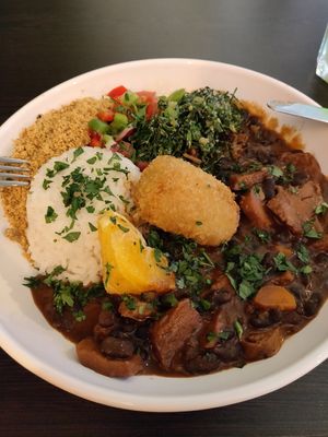 Brazilian feijoada at Kong - Food Made With Compassion in Lisbon