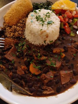 Brazilian feijoada at Kong - Food Made With Compassion in Lisbon