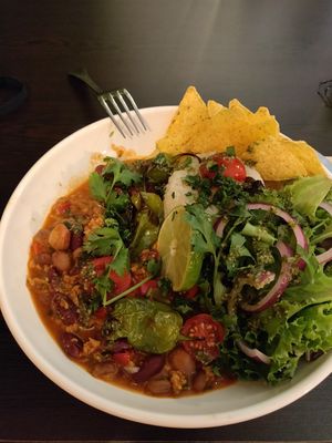 Chili de best ever at Kong - Food Made With Compassion in Lisbon