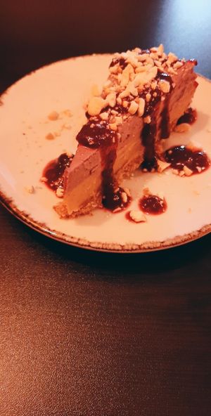 Cheeses cake de frutos rojos🍰 at Kong - Food Made With Compassion in Lisbon