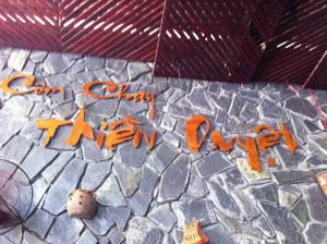 Signboard at Thien Duyet in Nha Trang