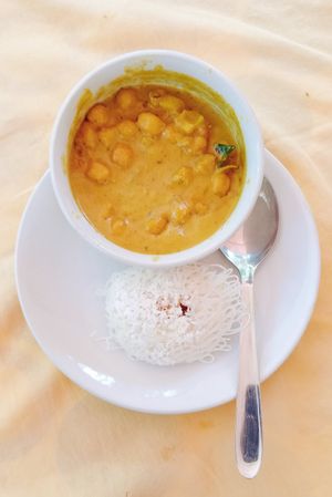 Iddiyappam, vegetarian at Suprabhatham in Kovalam