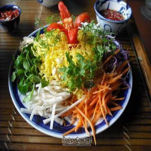 'Affection and Missing' salad. Highly recommended! at Lien Hoa in Hue