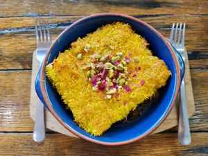 Knaffeh at Khamsa in Erskineville