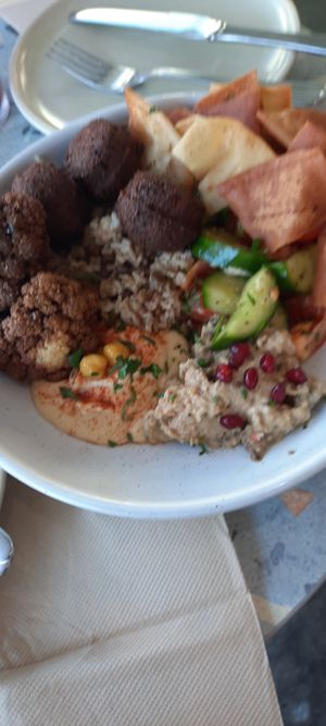 Jerusalem Bowl at Khamsa in Erskineville
