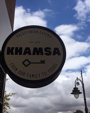   at Khamsa in Erskineville