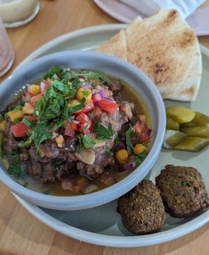 Fava Ya Baba at Khamsa in Erskineville