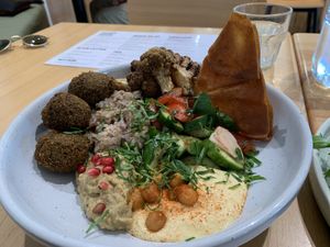 Jerusalem Bowl…soooo good 🤤  at Khamsa in Erskineville