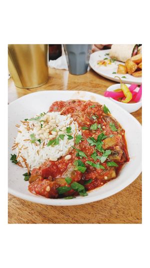 Okra at Khamsa in Erskineville