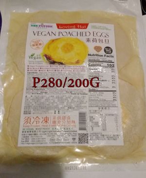 Vegan Poached Egg at Little India - One Pavilion Mall in Cebu