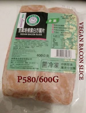 Vegan Bacon Slice at Little India - One Pavilion Mall in Cebu