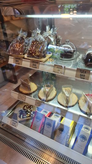 Great selection of cakes  #Veganuary at Deli Devi in Koh Phangan