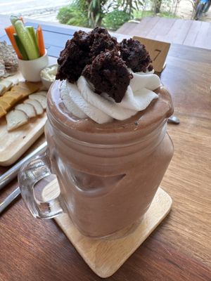Nutella Frosty  at Deli Devi in Koh Phangan