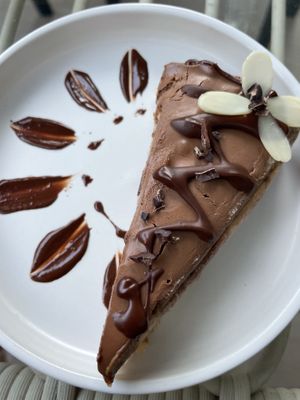 Chocolate topping   at Deli Devi in Koh Phangan