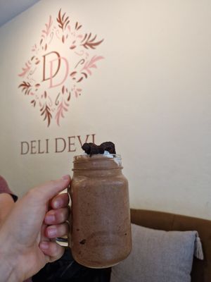 Nutella Frosti at Deli Devi in Koh Phangan