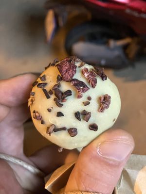 suuuuuper delicious!!! the chocolate praliné  at Deli Devi in Koh Phangan