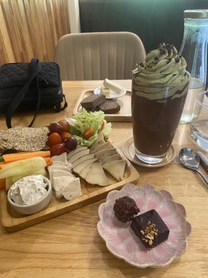 Nice spread!!  at Deli Devi in Koh Phangan