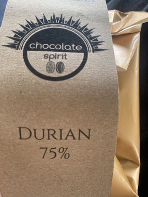 Delicious durian chocolate!  at Deli Devi in Koh Phangan