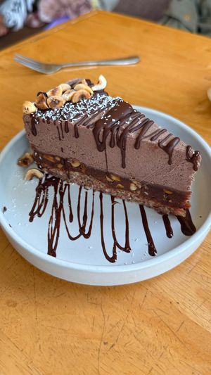 I don’t remember the name, but delicious and healthy cake!   at Deli Devi in Koh Phangan