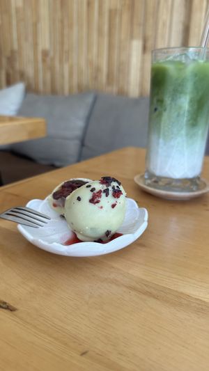 Raspberry Brownie   at Deli Devi in Koh Phangan