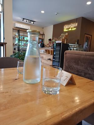 Inside at Deli Devi in Koh Phangan